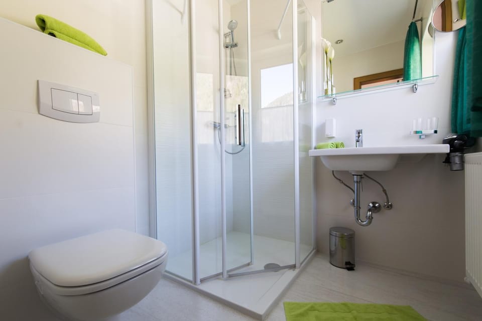 Shower, Toilet, Bathroom, towels
