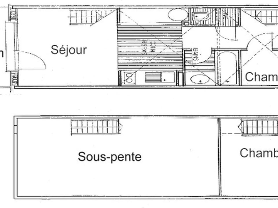 Les Saisies : Appartement 8 pers, balcon sud, animaux admis - FR-1-293-232 Apartment in Haute-Savoie