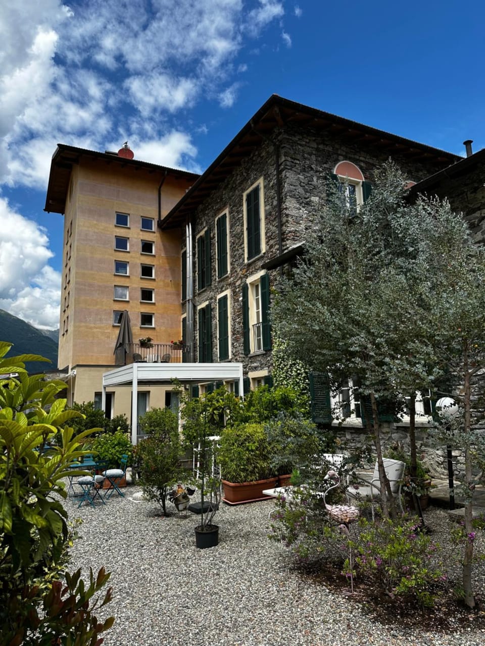 Property building, Garden