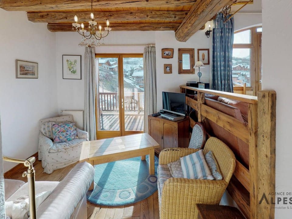 Chalet Confort 10 pers à Saint Martin - Parking, WiFi, Animaux admis Apartment in St Martin Belleville