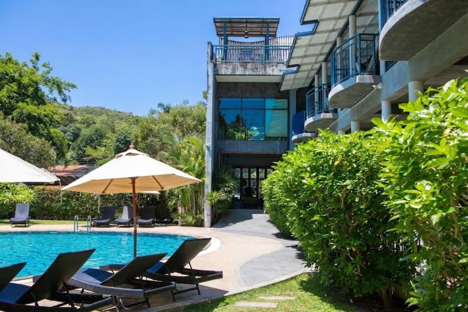 Natural landscape, Pool view