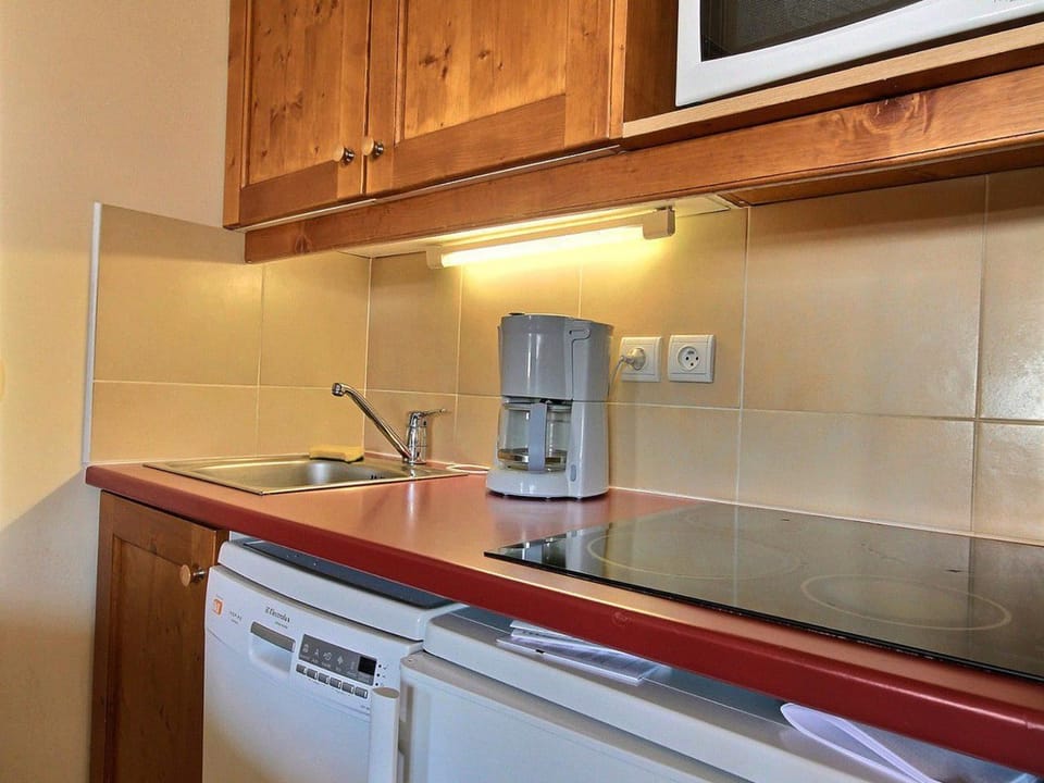Appartement 3 pièces, 2 salles de bains, 6 pers, pistes Plagne Soleil - FR-1-455-48 Apartment in Mâcot-la-Plagne