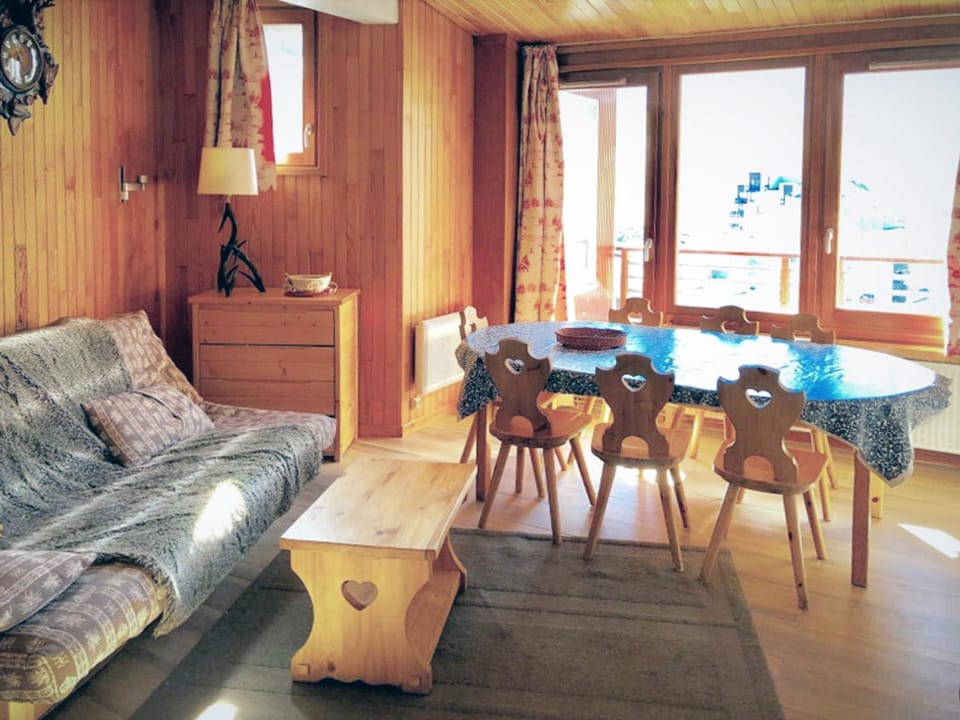 3 pièces skis aux pieds avec parking, Wifi inclus, Val Claret Apartment in Tignes
