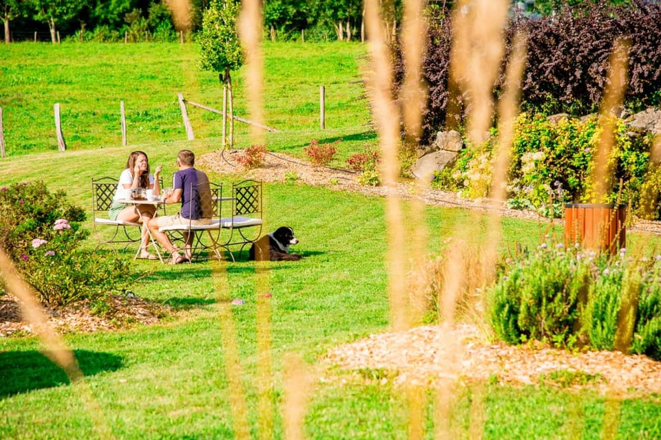 Garden, Guests, Garden view
