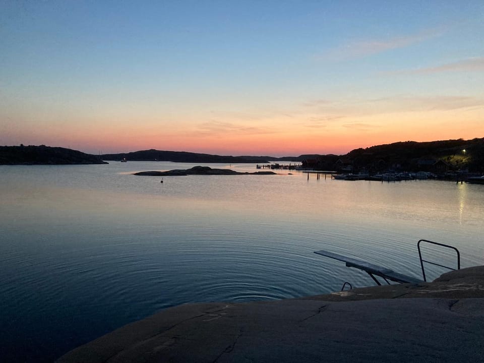 Nearby landmark, Natural landscape, Sunset