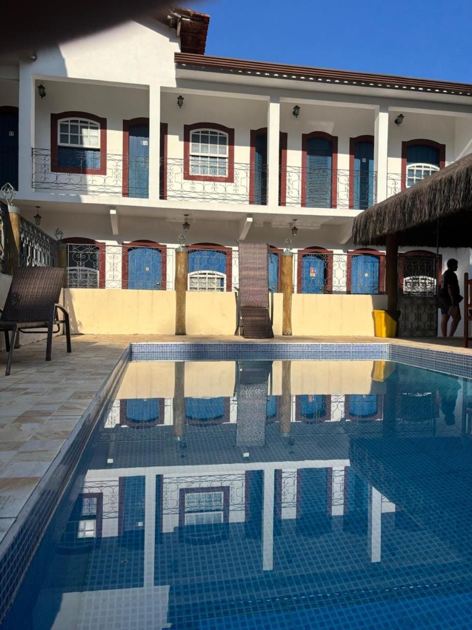 Patio, Day, Pool view, Swimming pool, sunbed