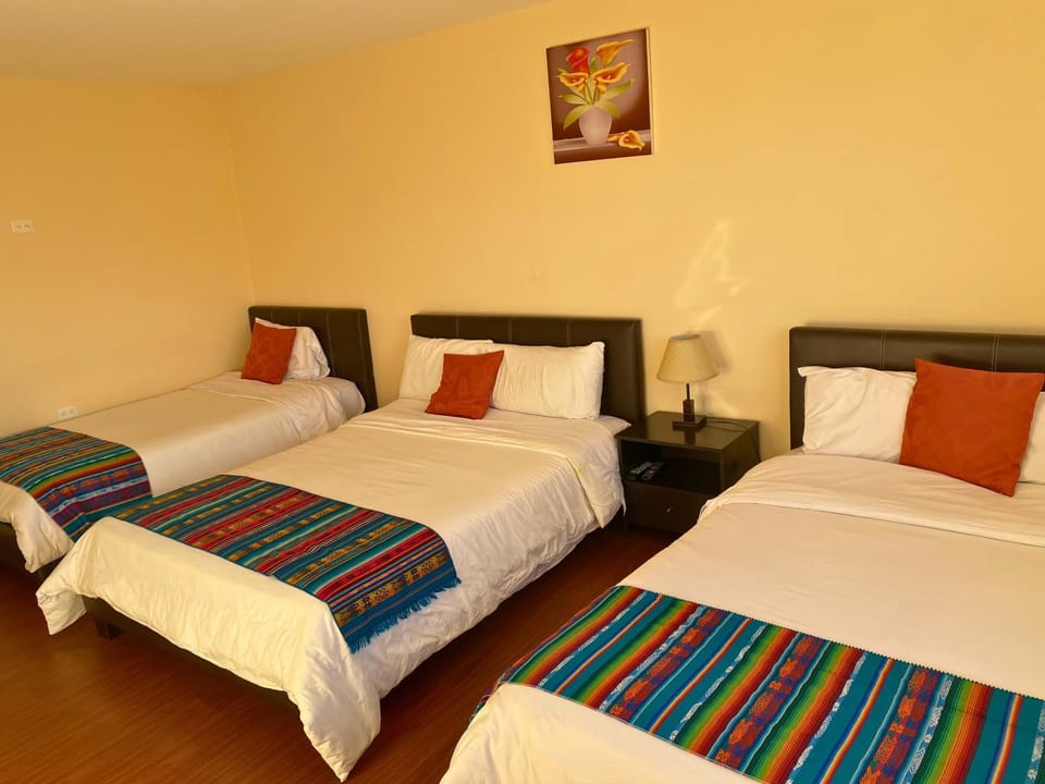 Bed, Bedroom, Garden view