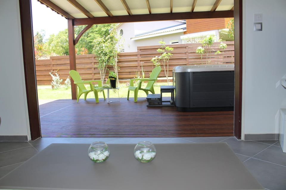 Patio, Balcony/Terrace, Garden view