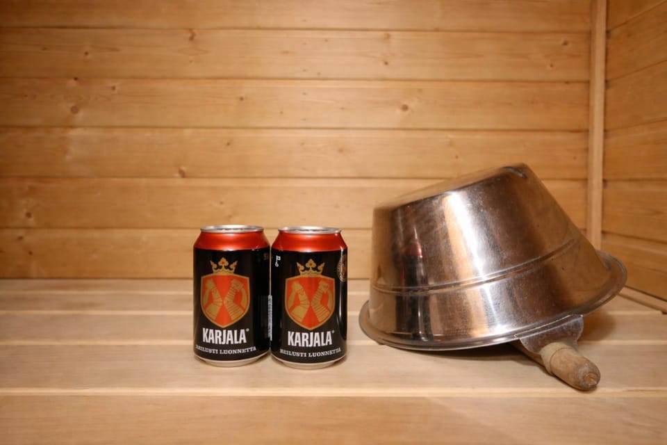 Sauna, Drinks