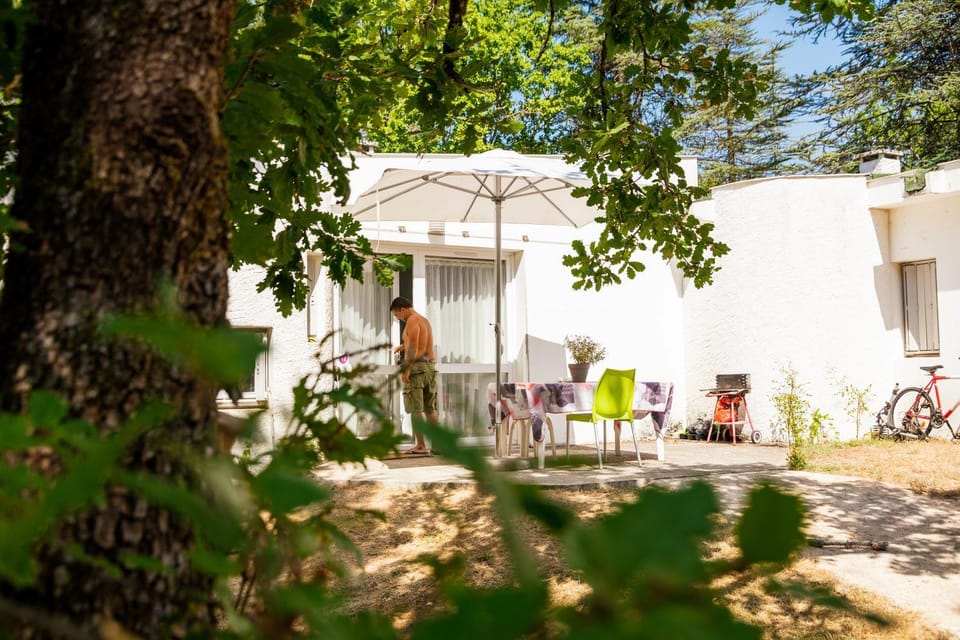 Patio, People, Garden, Garden view, sunbed