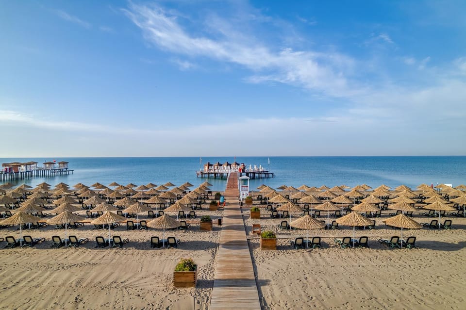Beach, sunbed