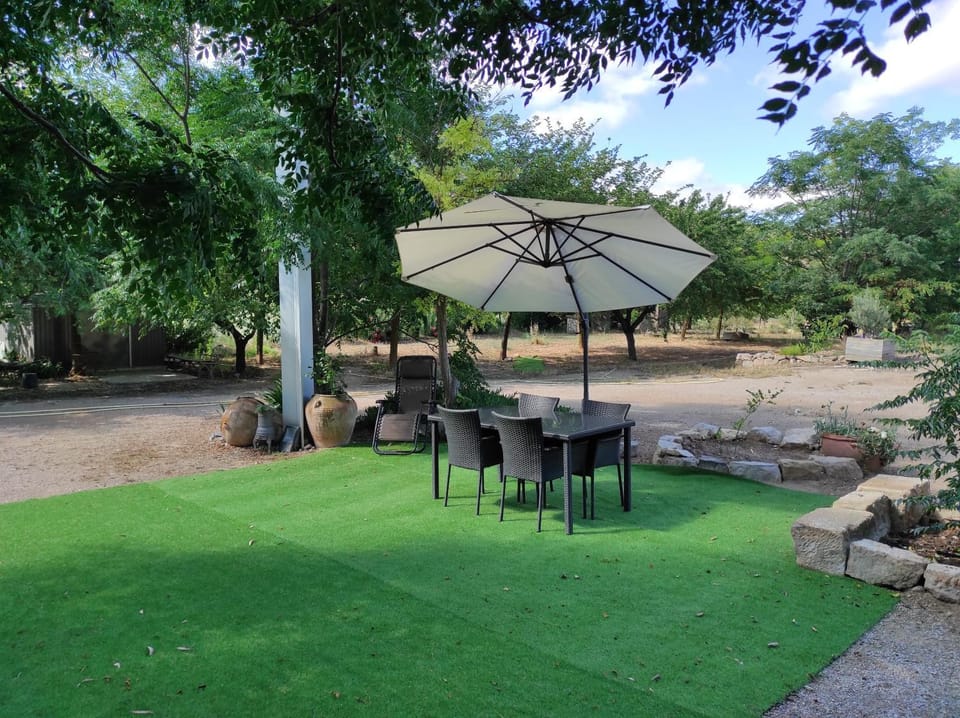 Natural landscape, Dining area, Garden view