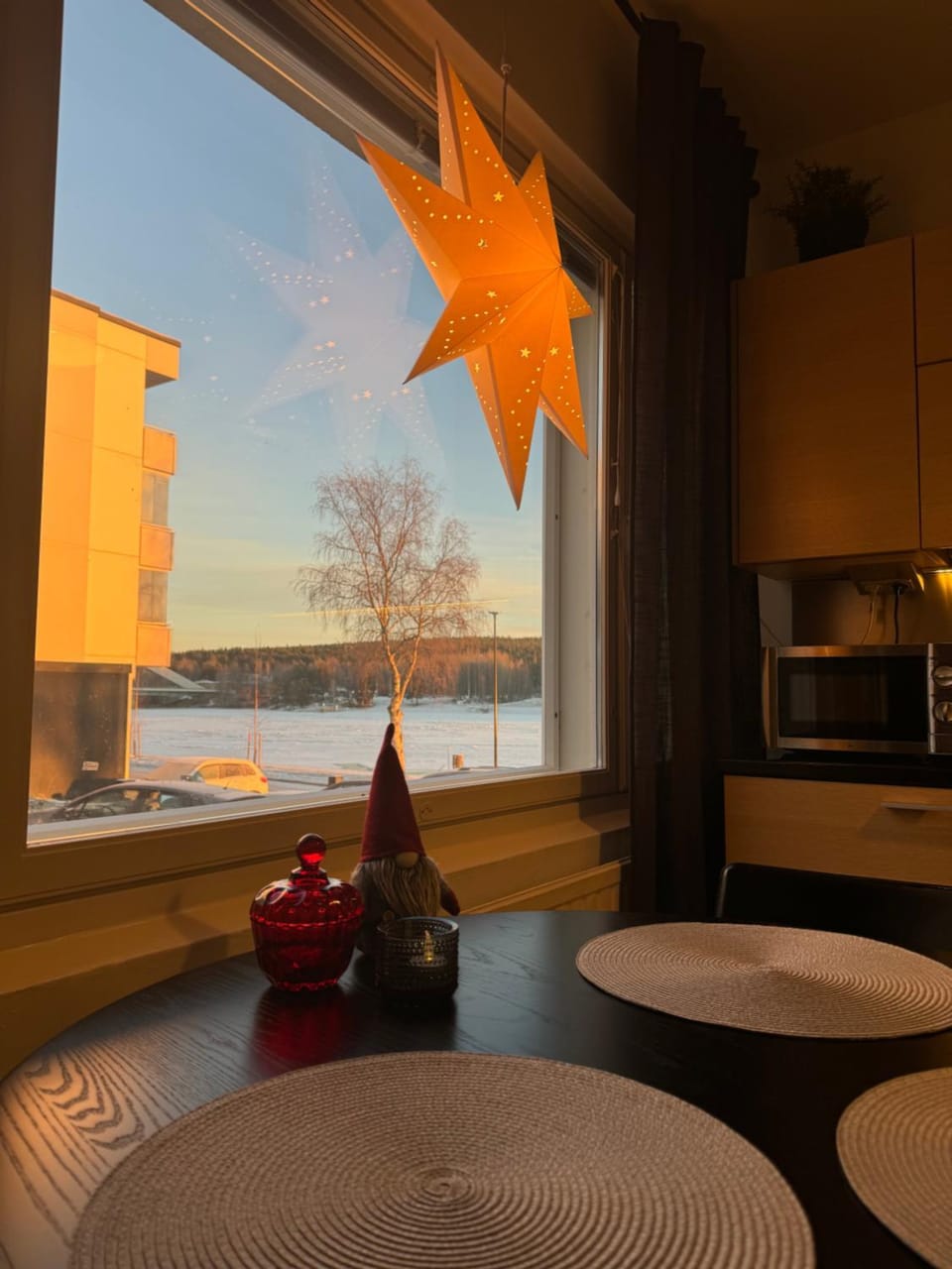 Natural landscape, Dining area, River view