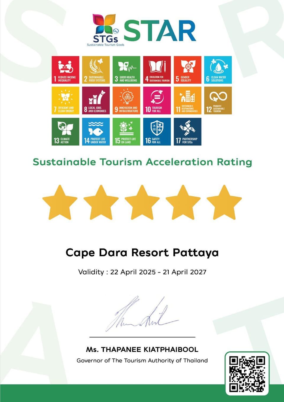 Certificate/Award