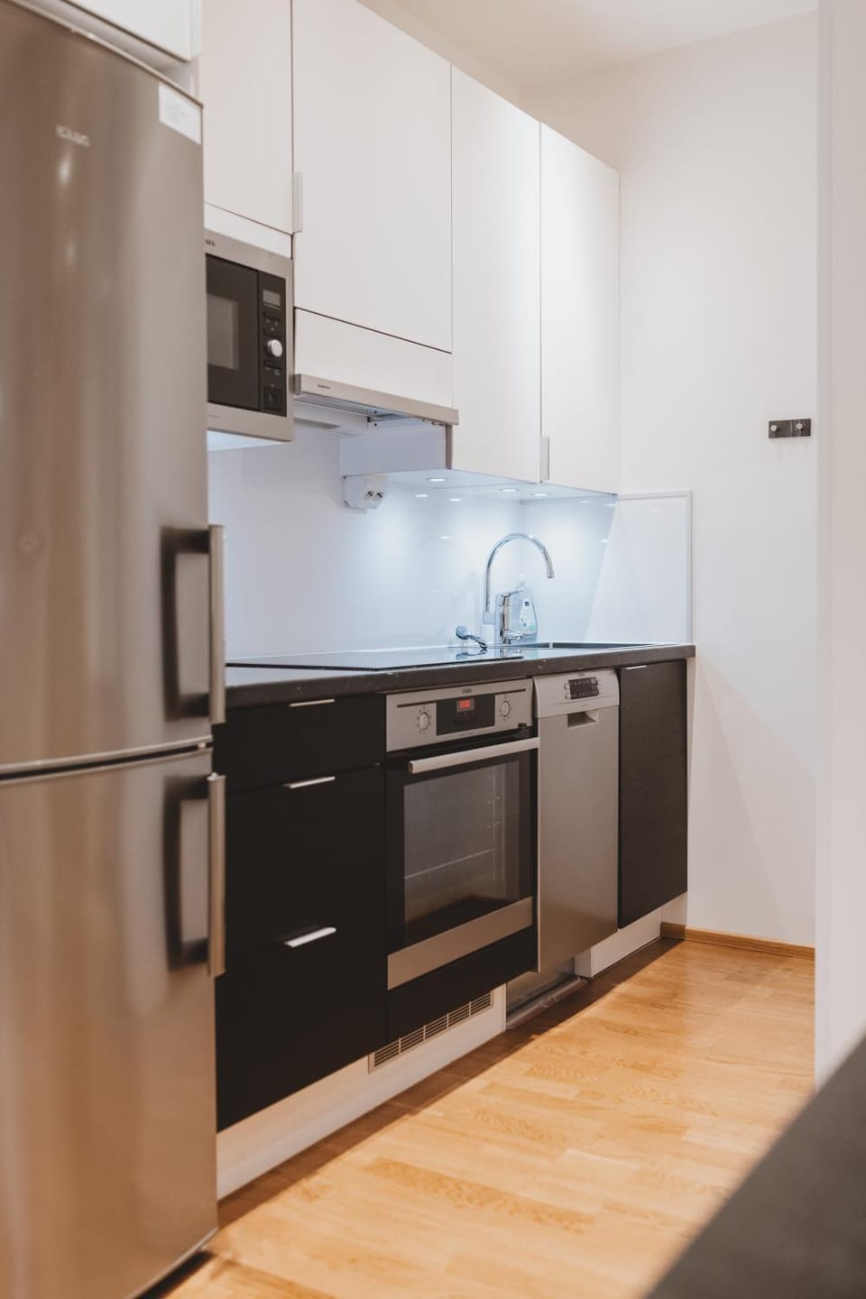 Kitchen or kitchenette, kitchen