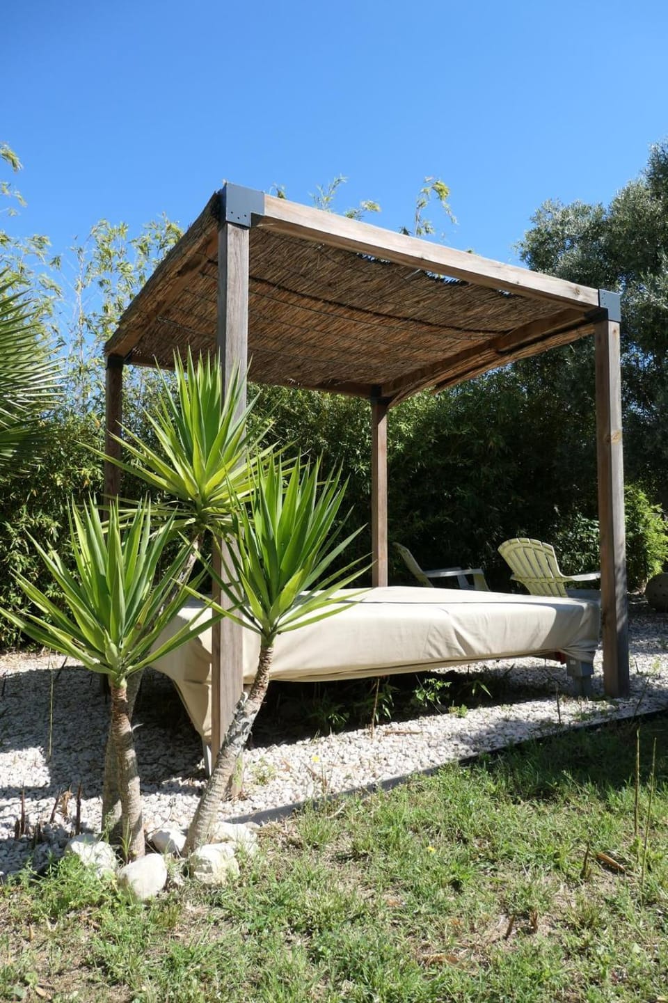 Property building, Garden view