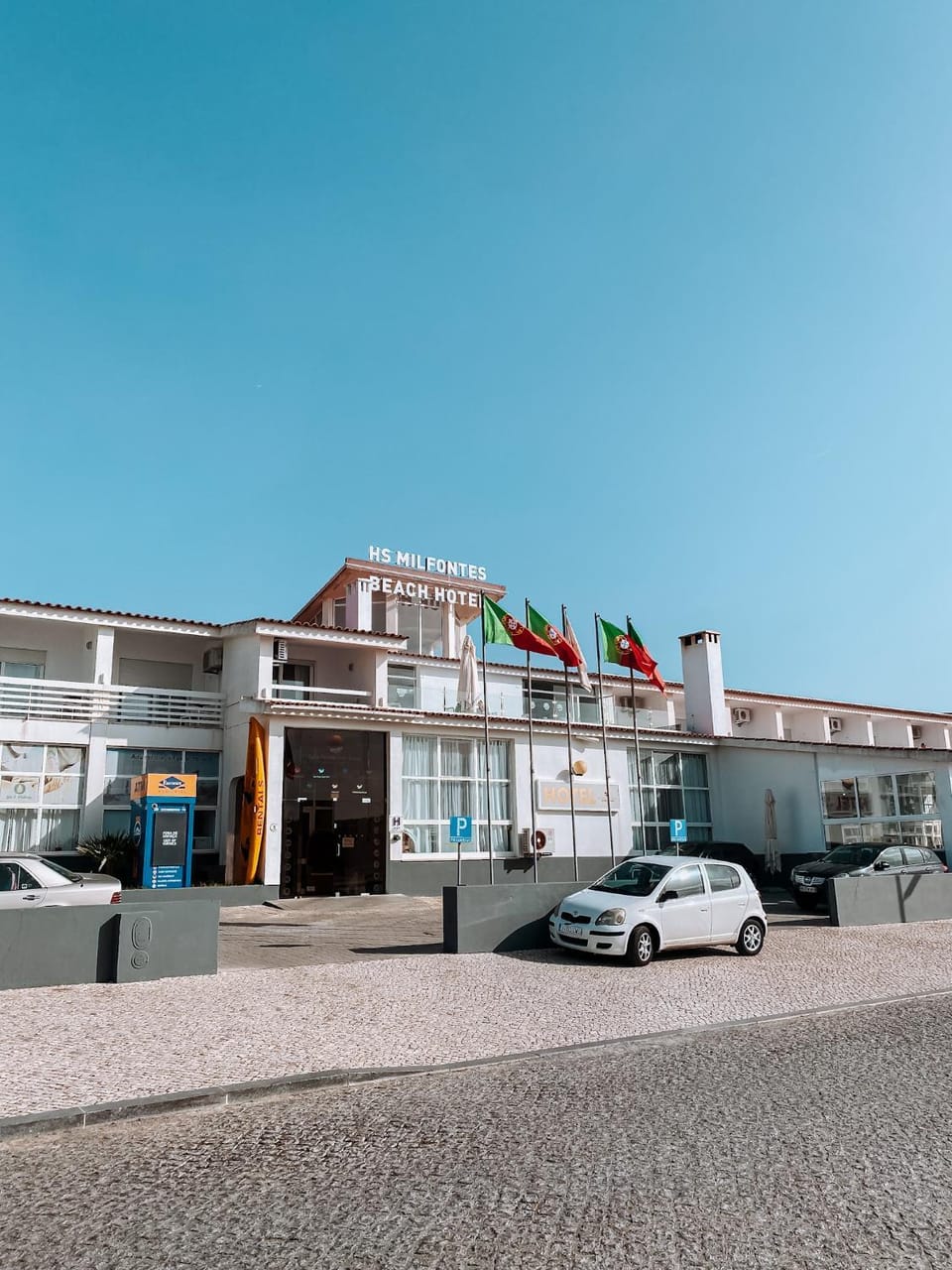 Facade/entrance, Off site, Parking