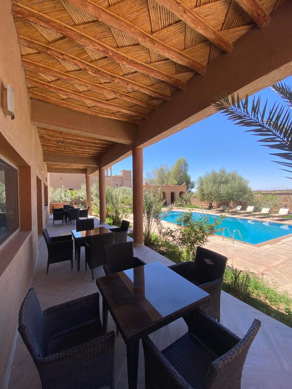 Patio, Day, View (from property/room), Balcony/Terrace, Dining area, Pool view, Swimming pool, sunbed