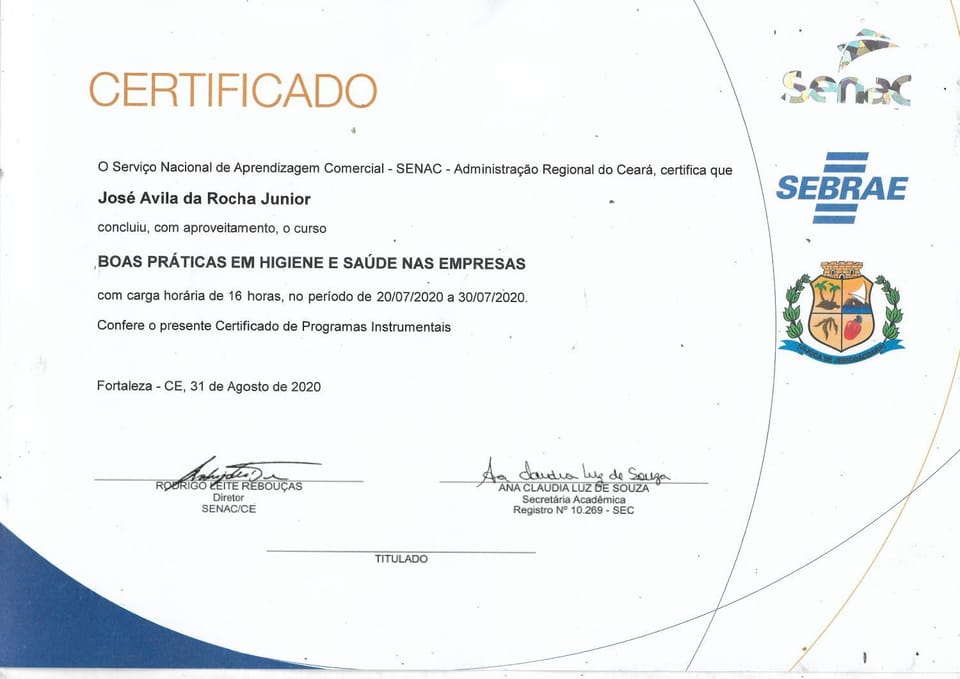 Certificate/Award