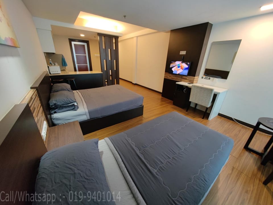 Bed, TV and multimedia