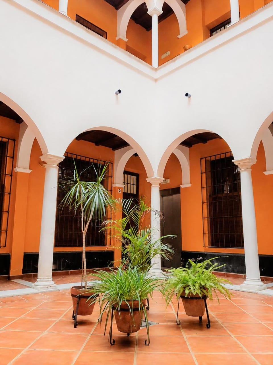 Patio, Facade/entrance, Day, Garden, Garden view, Inner courtyard view