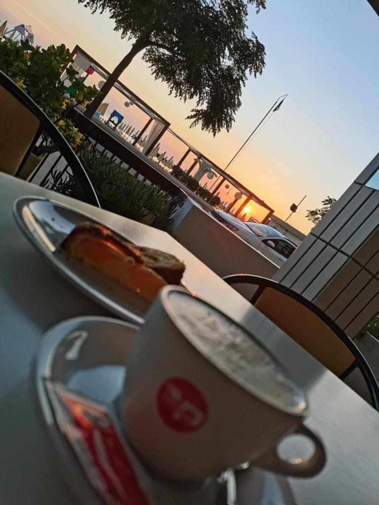 View (from property/room), Balcony/Terrace, Sunrise