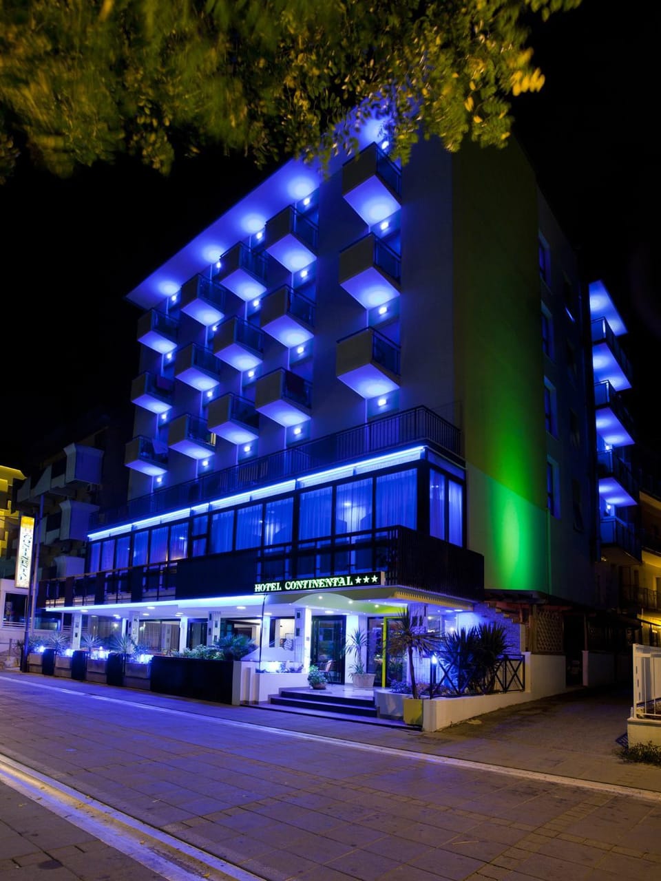 Property building, Night