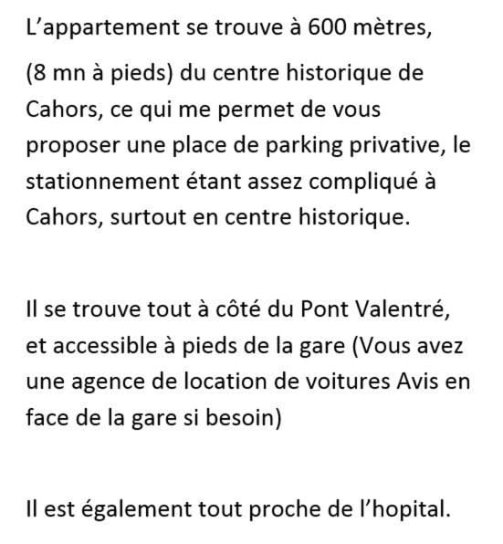 LOT OF BED Apartment in Cahors
