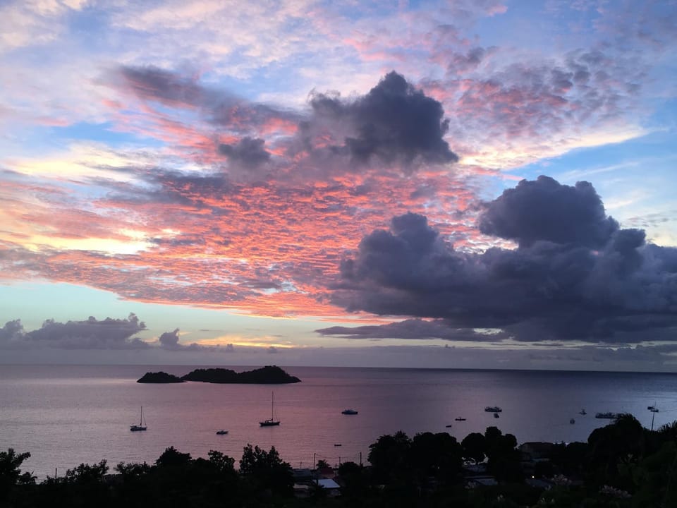 Sea view, Sunset