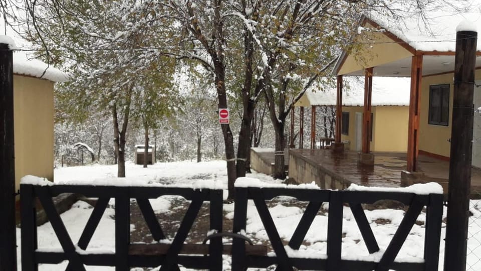 Property building, Day, Winter