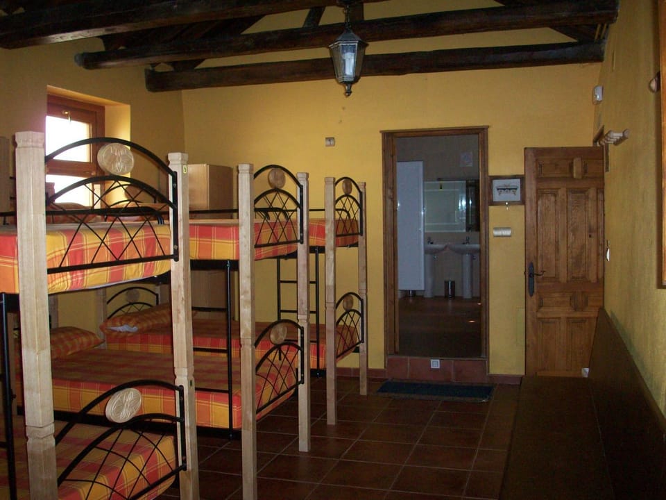 Photo of the whole room, Bedroom, Garden view, Dinner, bunk bed, Inner courtyard view