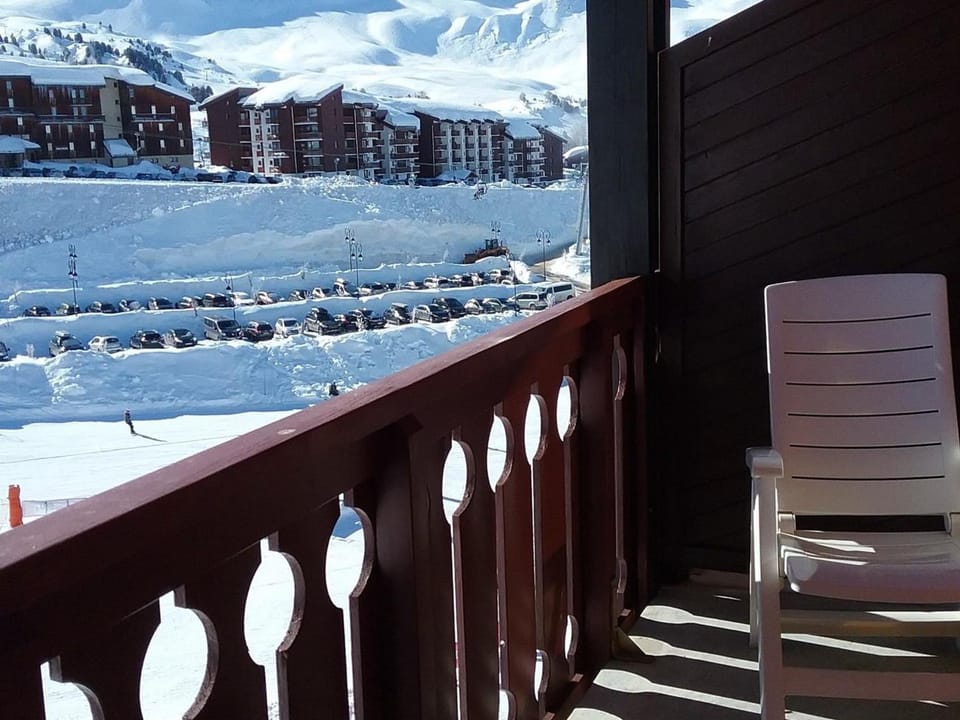 Appartement sud au pied des pistes, 5 pers., balcon - FR-1-455-7 Apartment in Mâcot-la-Plagne