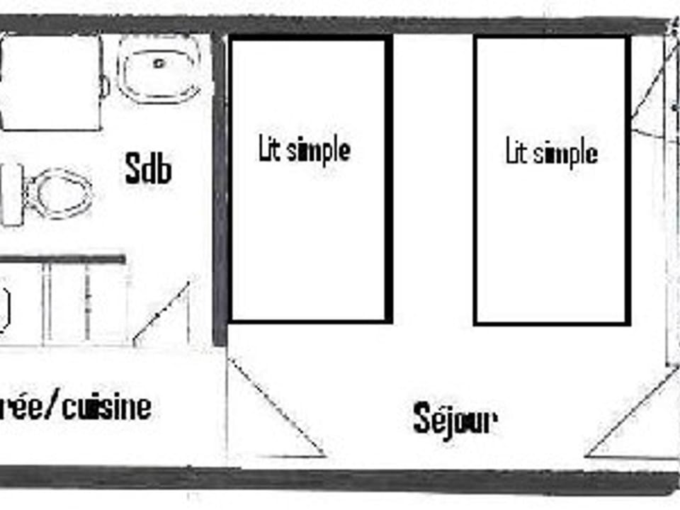 Studio rénové 2 pers. au pied des pistes - FR-1-455-116 Apartment in Mâcot-la-Plagne