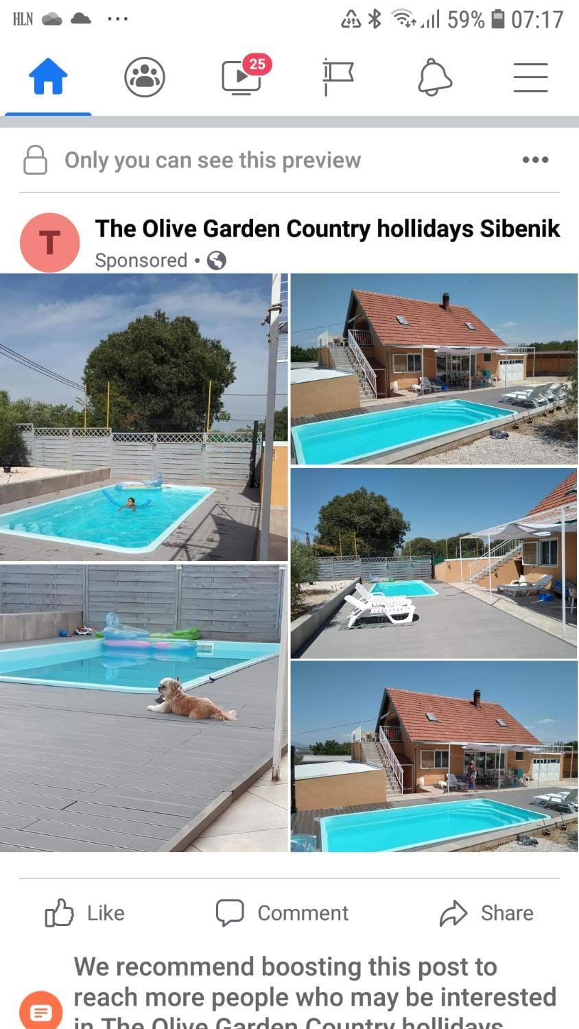 Property building, Swimming pool