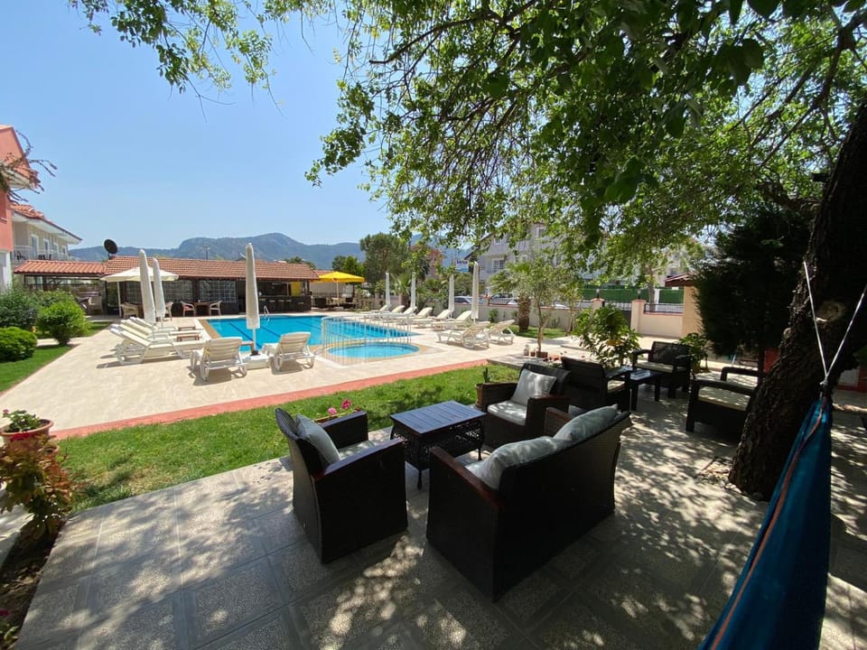 Patio, Pool view, Swimming pool
