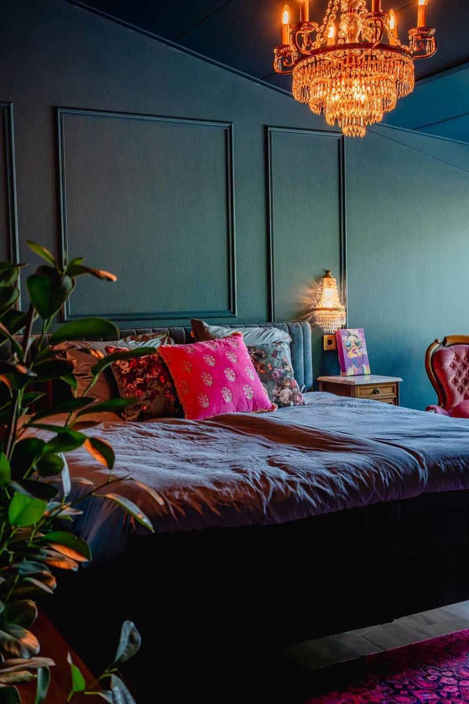 Bed, Bedroom