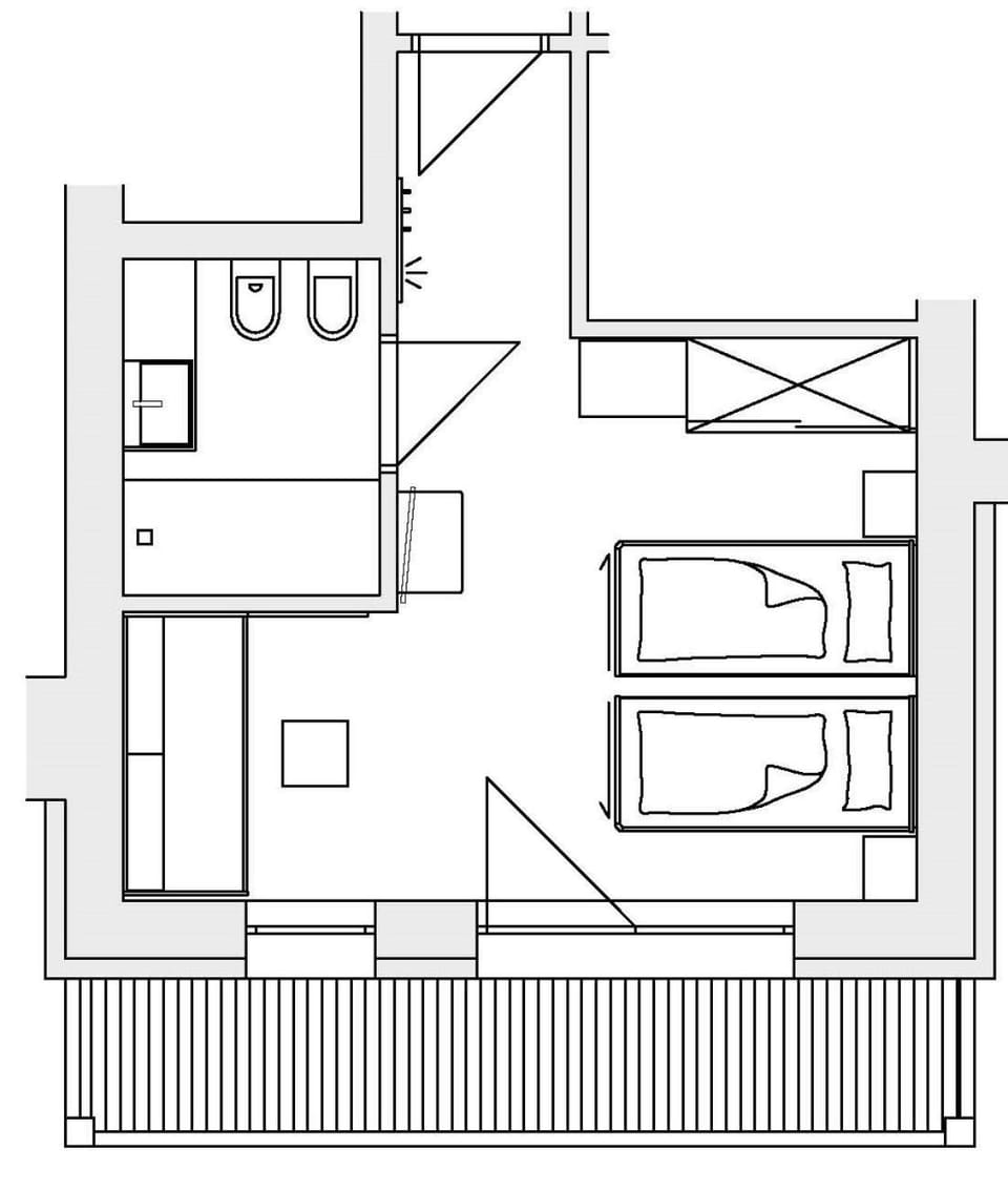 Floor plan, Bedroom