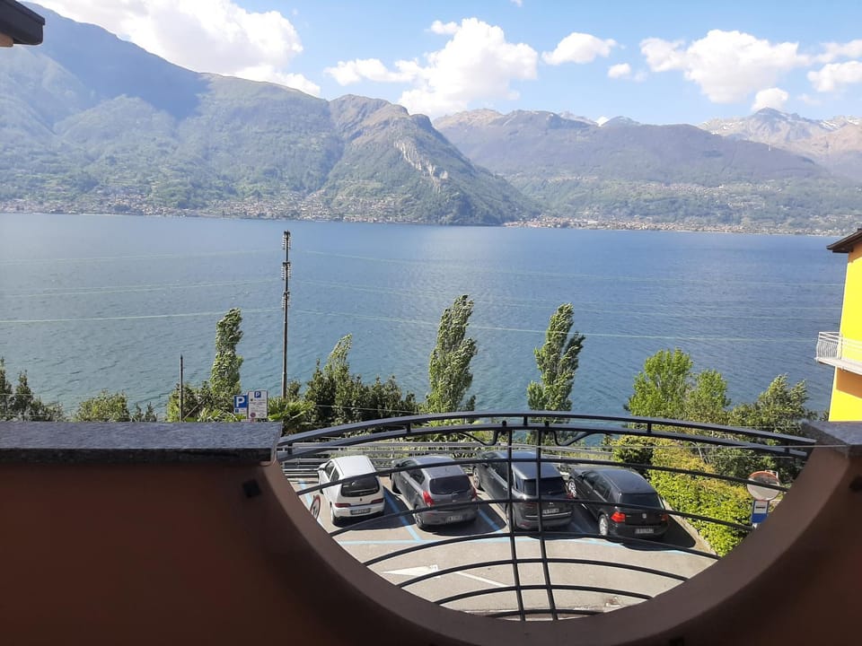 Day, Natural landscape, Lake view, Mountain view, Parking