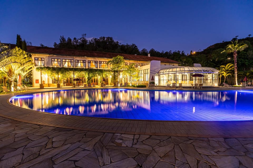Property building, Pool view
