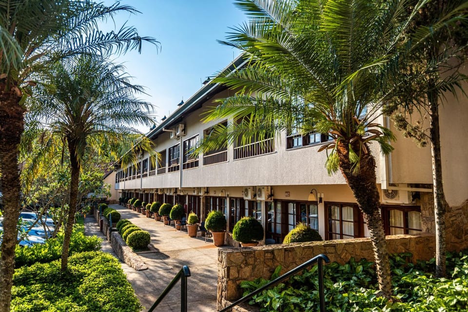 Property building, Garden view
