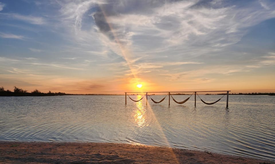 Lake view, Sunset