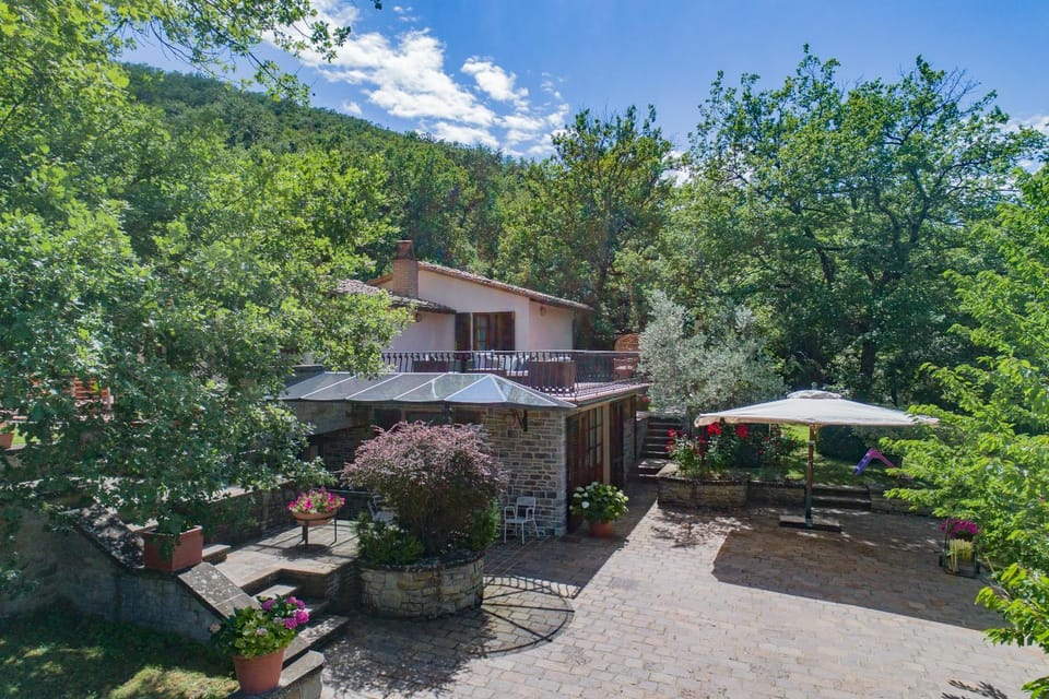 Facade/entrance, Bird's eye view