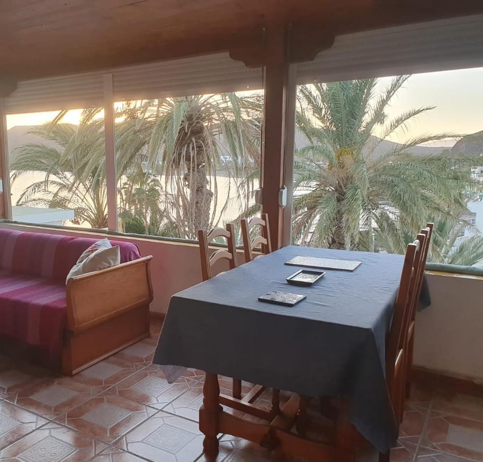 Natural landscape, View (from property/room), Seating area, Dining area, Sea view, Sea view