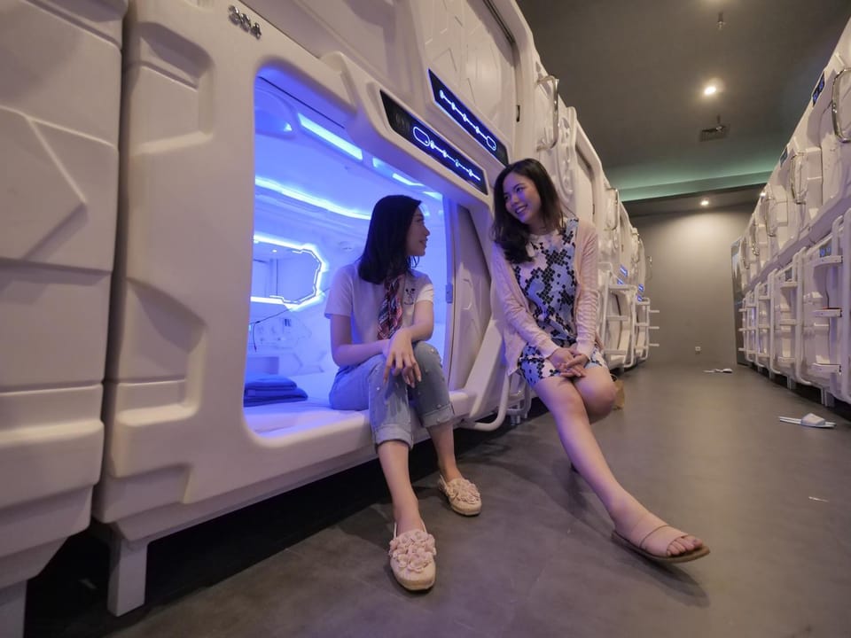 PassGo Digital Airport Hotel Terminal 3 Soekarno Hatta Capsule hotel in West Java