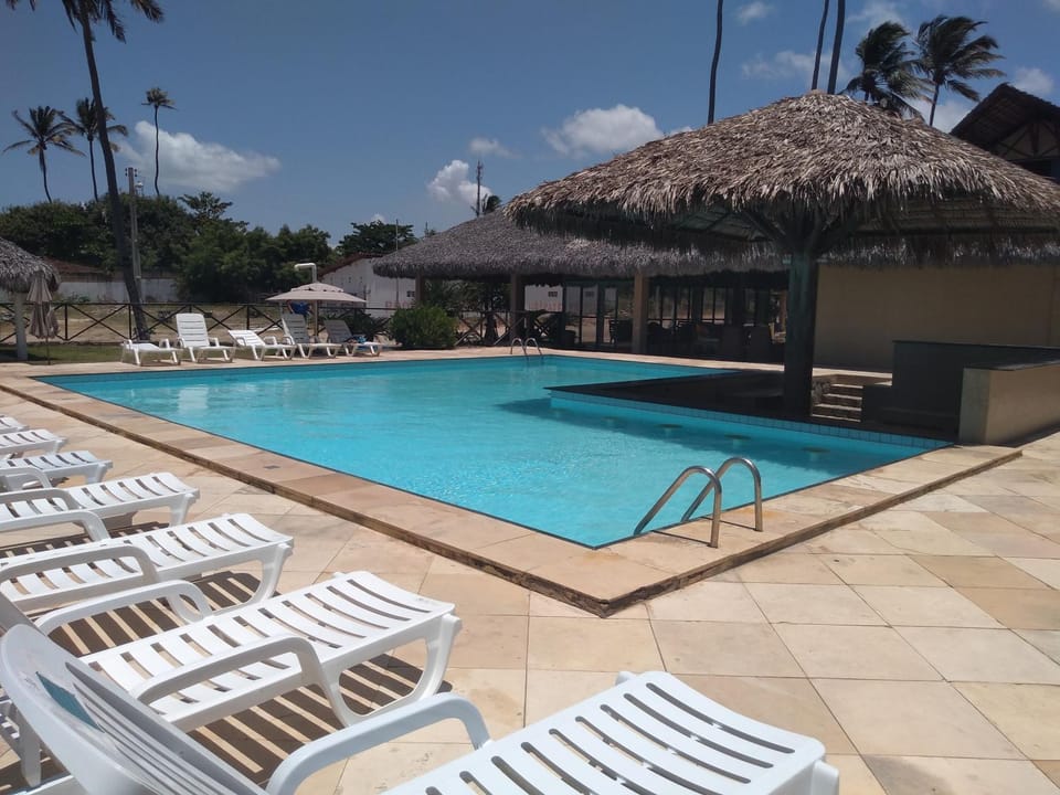 On site, Pool view, sunbed