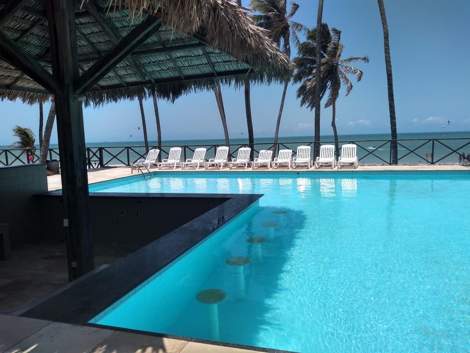 Sea view, Swimming pool, sunbed