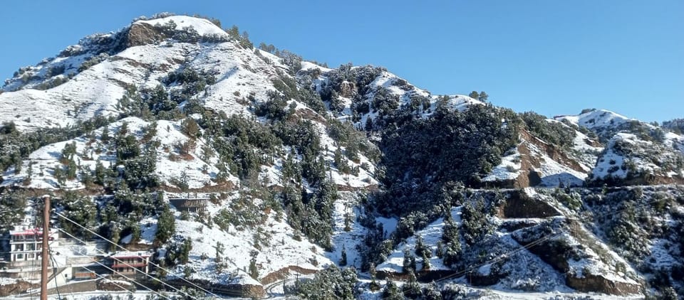 Natural landscape, Winter, Hiking, Mountain view