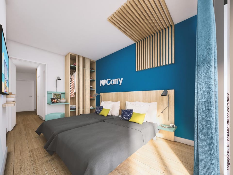 Bed, Bedroom