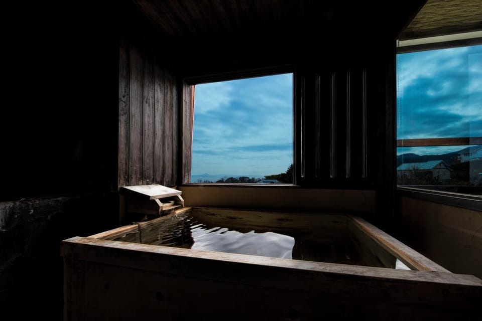 Hot Spring Bath, View (from property/room), Open Air Bath