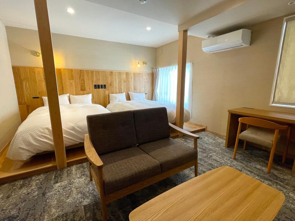 Photo of the whole room, Bedroom